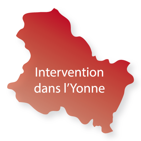 Villes d'intervention dans l'Yonne en Bourgogne 89
